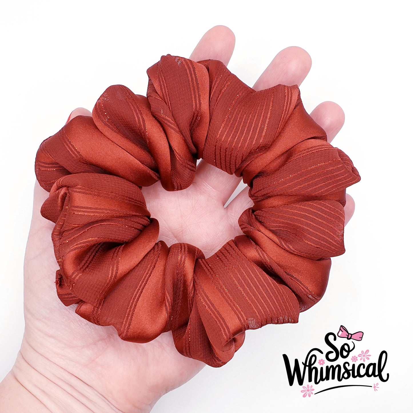 Adeline-in-Wine Scrunchies (2 Sizes)