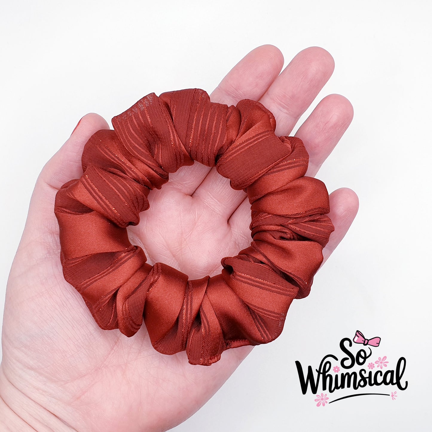 Adeline-in-Wine Scrunchies (2 Sizes)