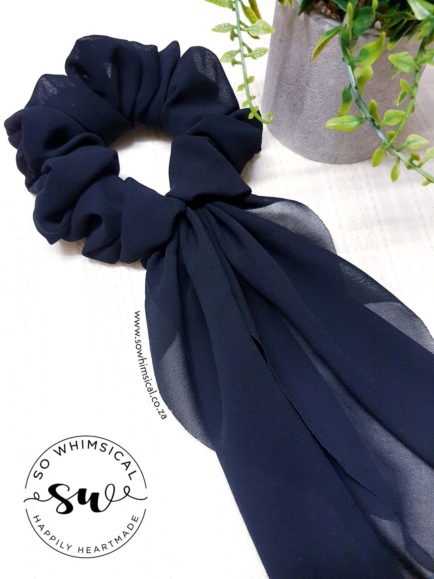 Black LT Scrunchie