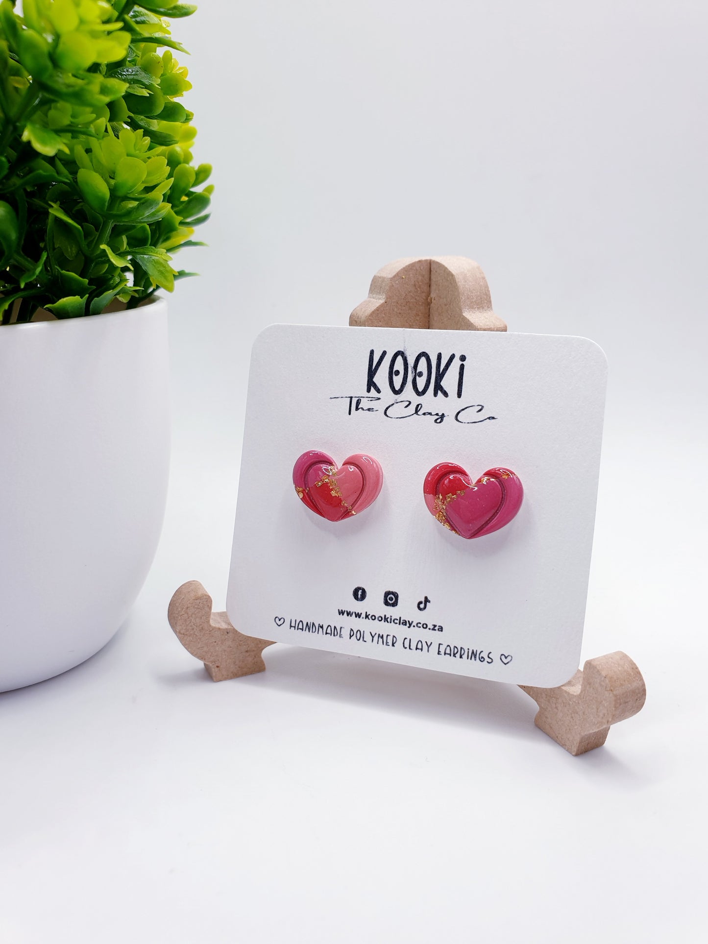Lolita Heart Studs