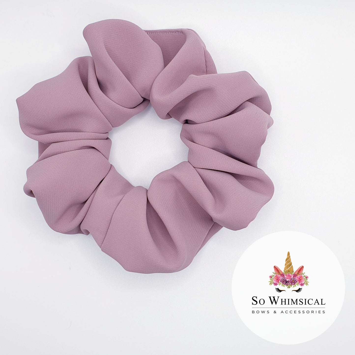 Matte Mauve Scrunchie Medium
