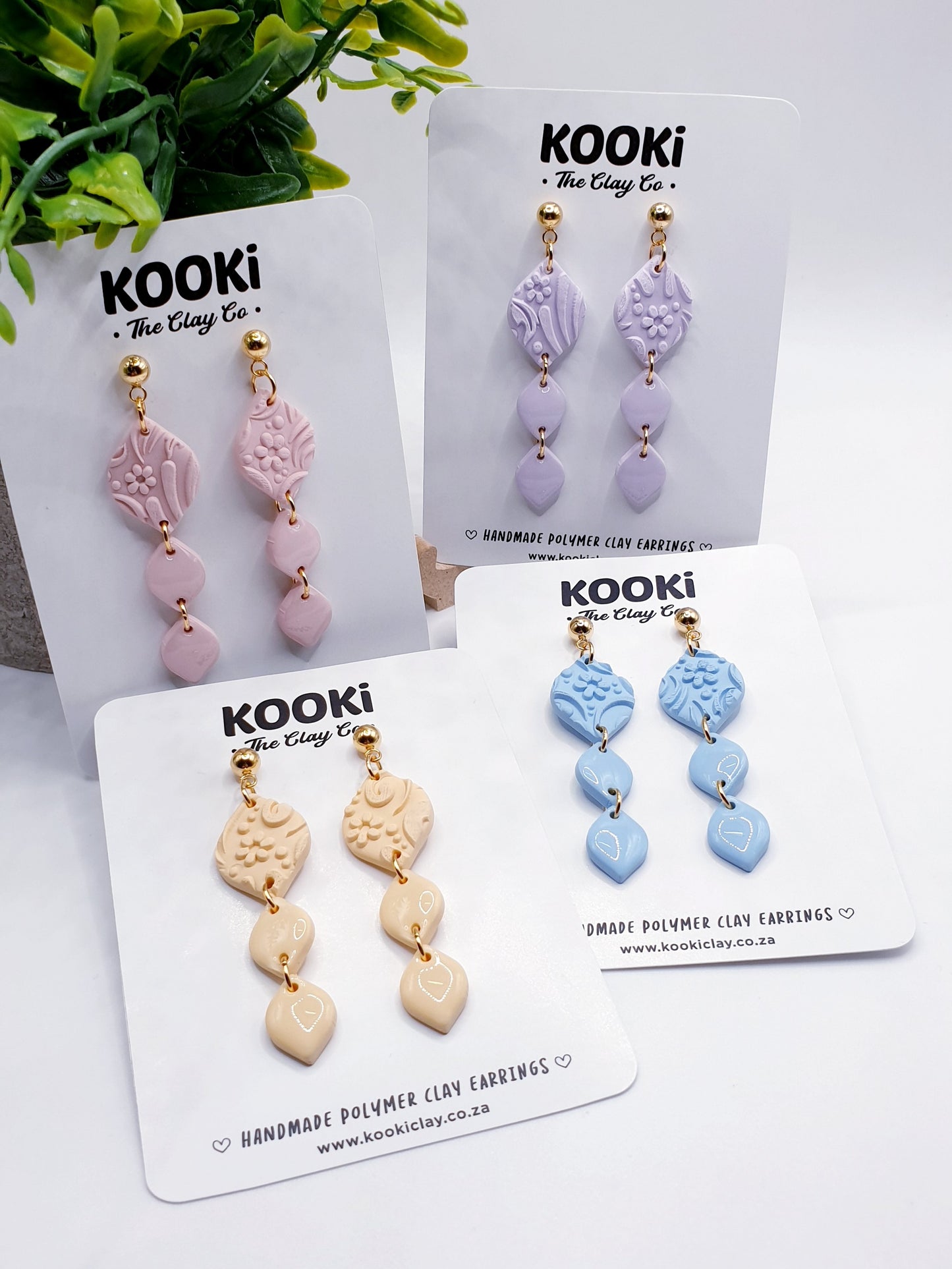 Pastel Teardrops