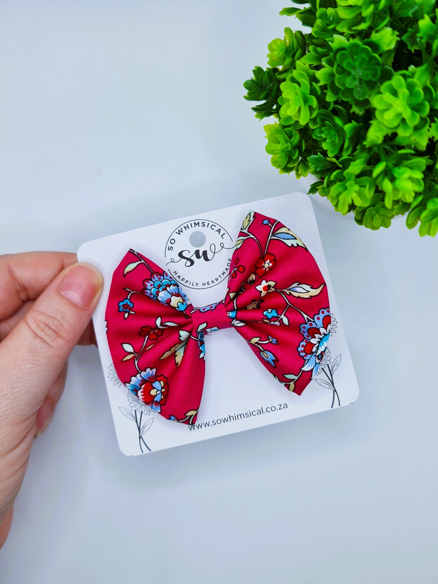 SW5349 - Cherise Butterfly Bows (Options)