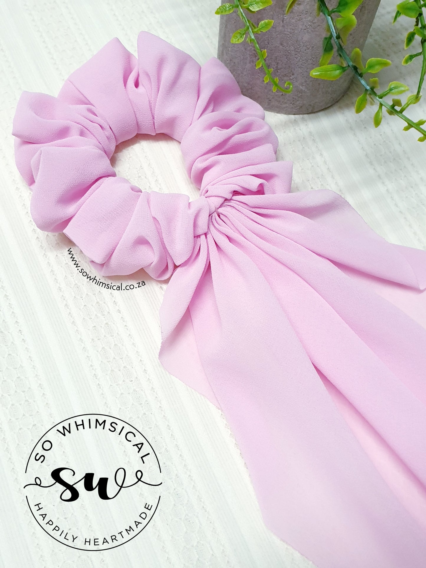 Soft Pink LT Scrunchie