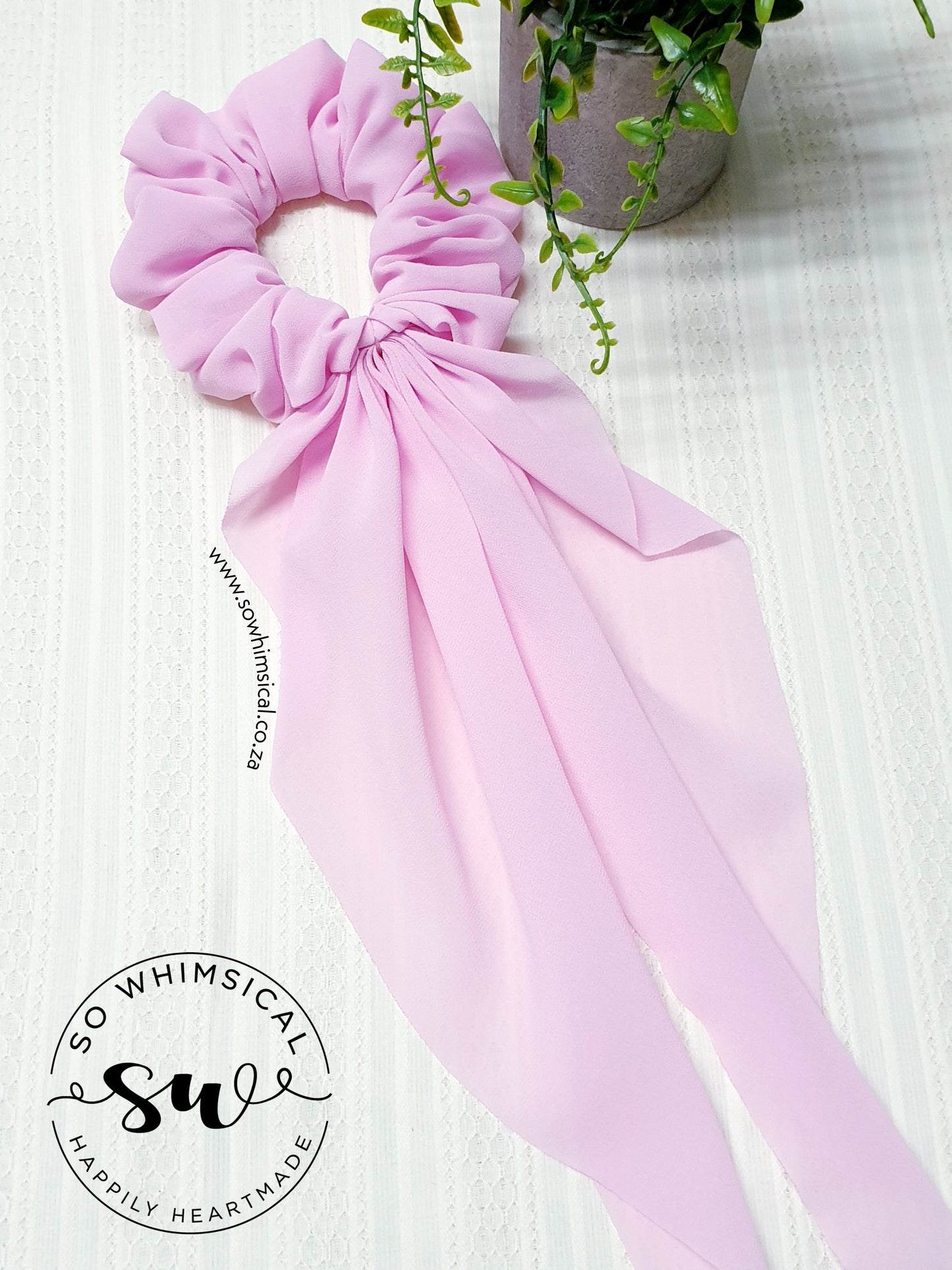 Soft Pink LT Scrunchie