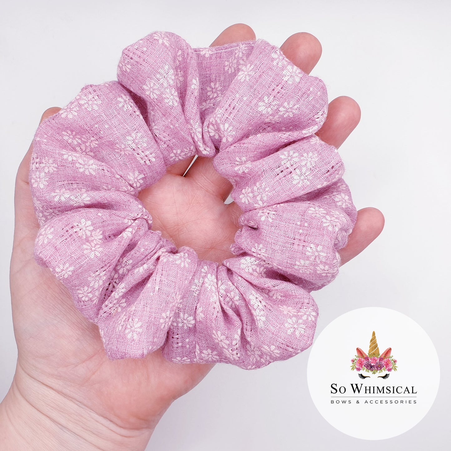 Soft Cotton Scrunchie Bundle