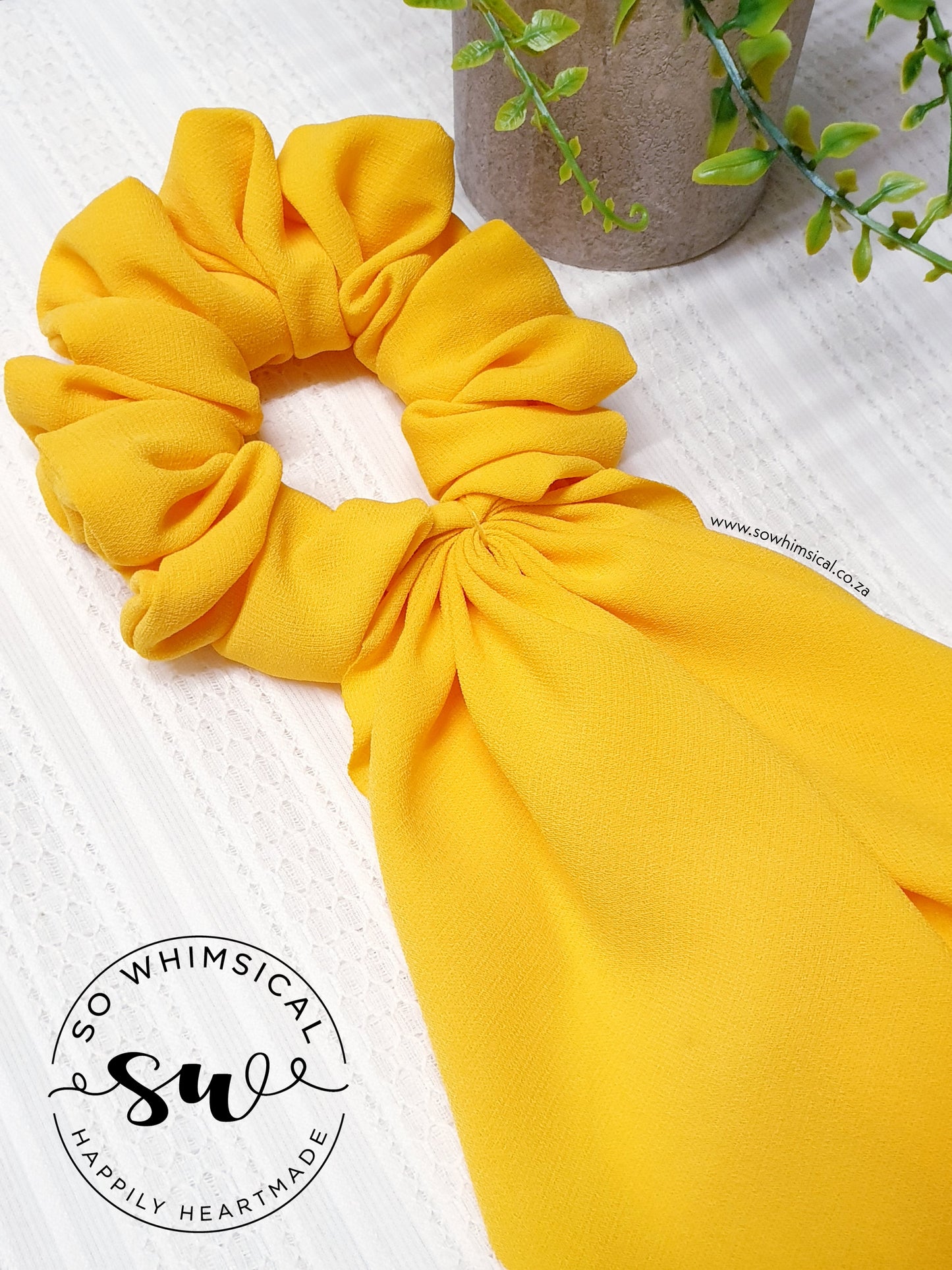 Sunglow Yellow LT Scrunchie