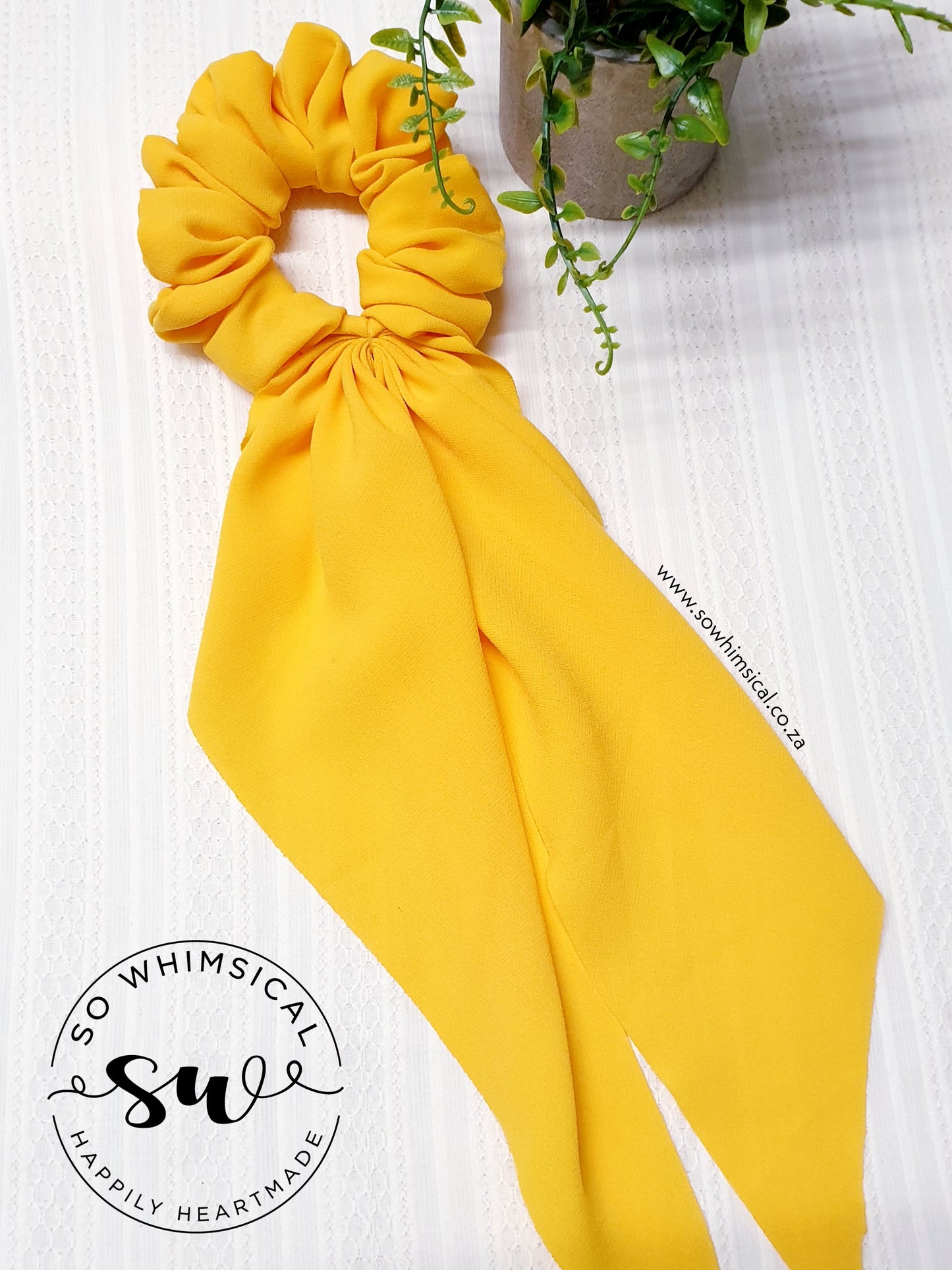 Sunglow Yellow LT Scrunchie