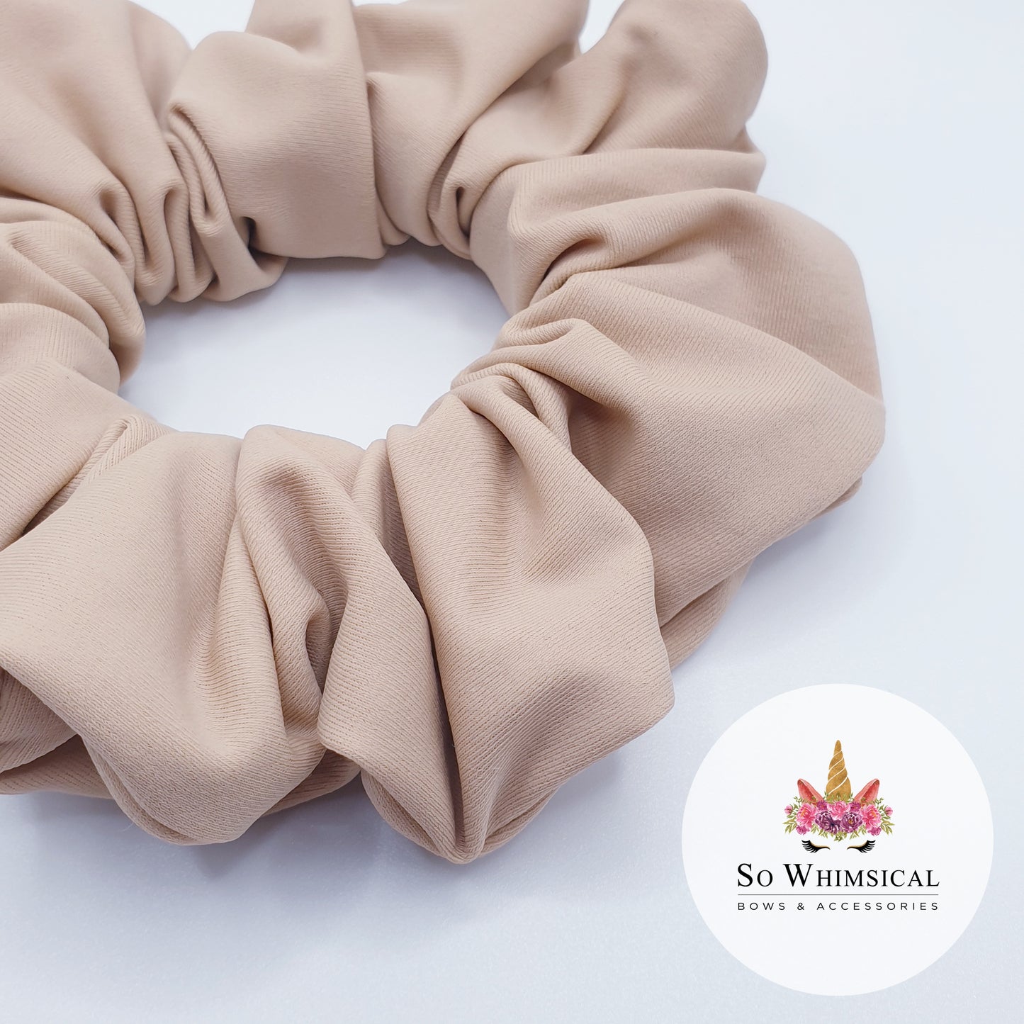 Swim Scrunchie Medium Beige