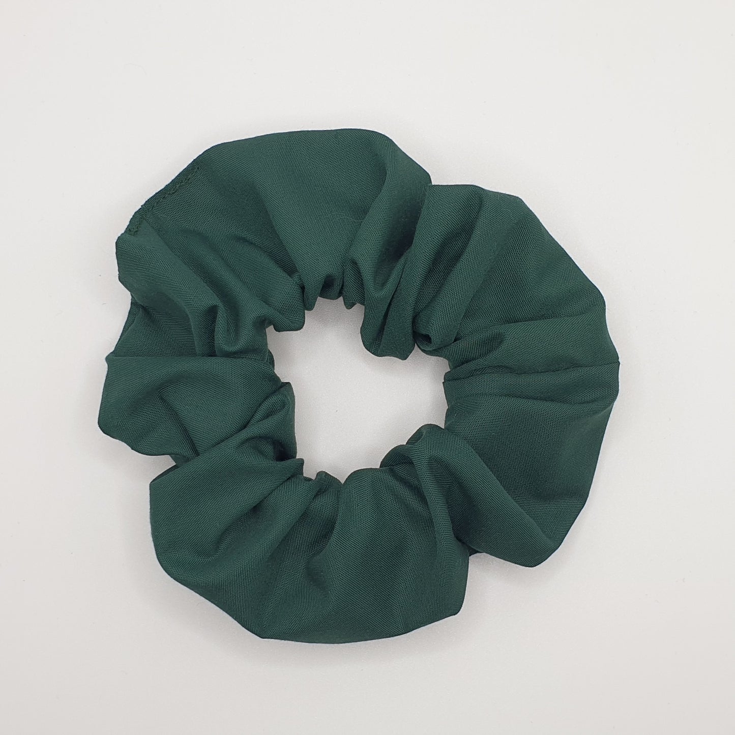 Bottle Green School Scrunchie
