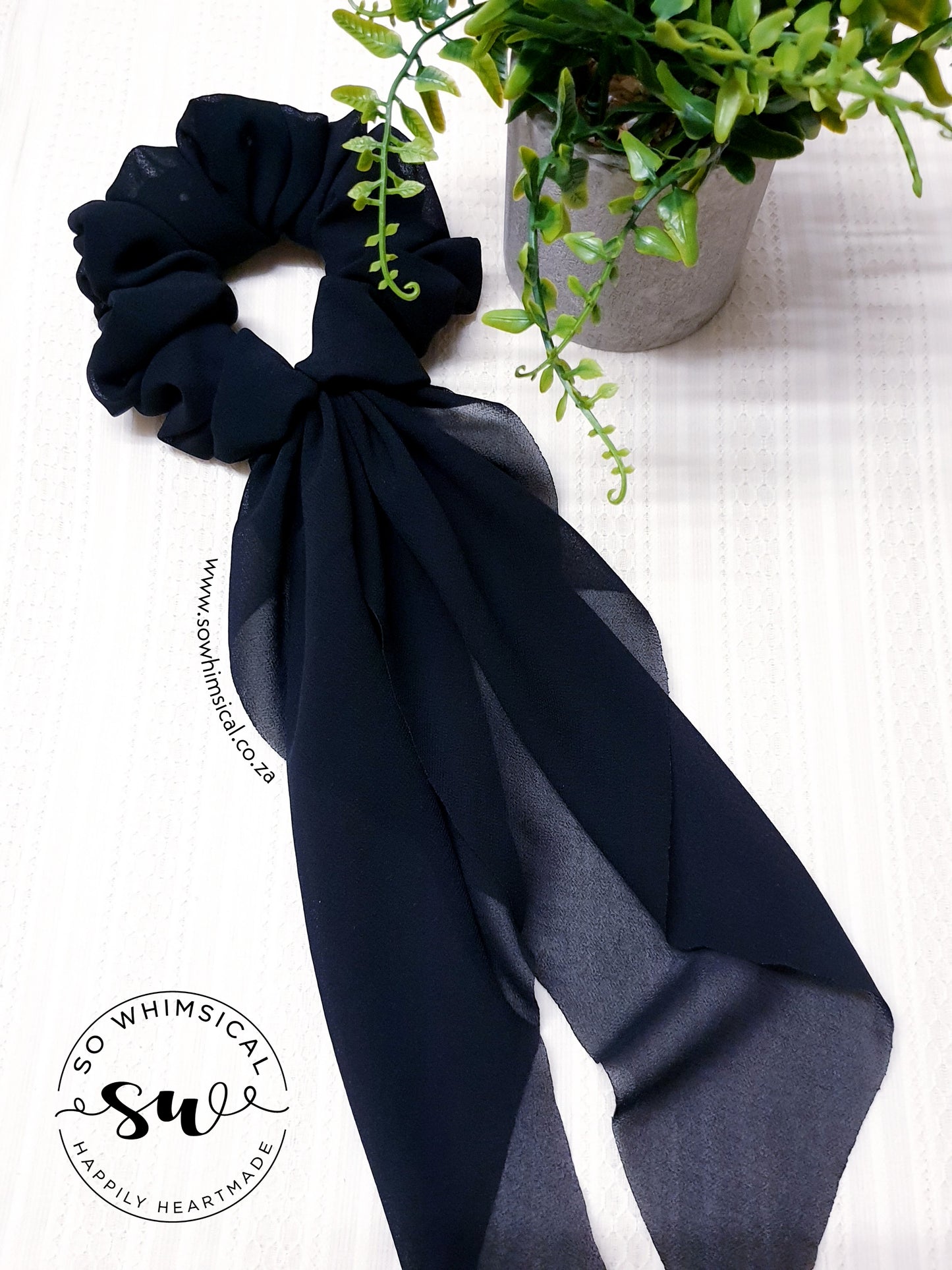 Black LT Scrunchie