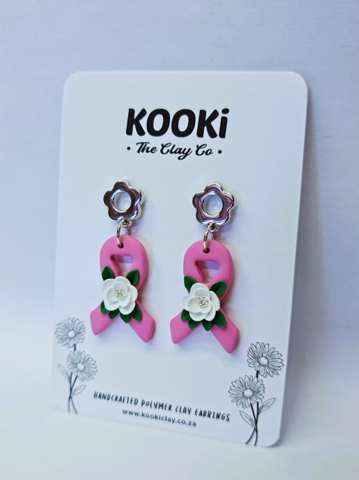 Breast Cancer Ribbons (Silver or Gold)