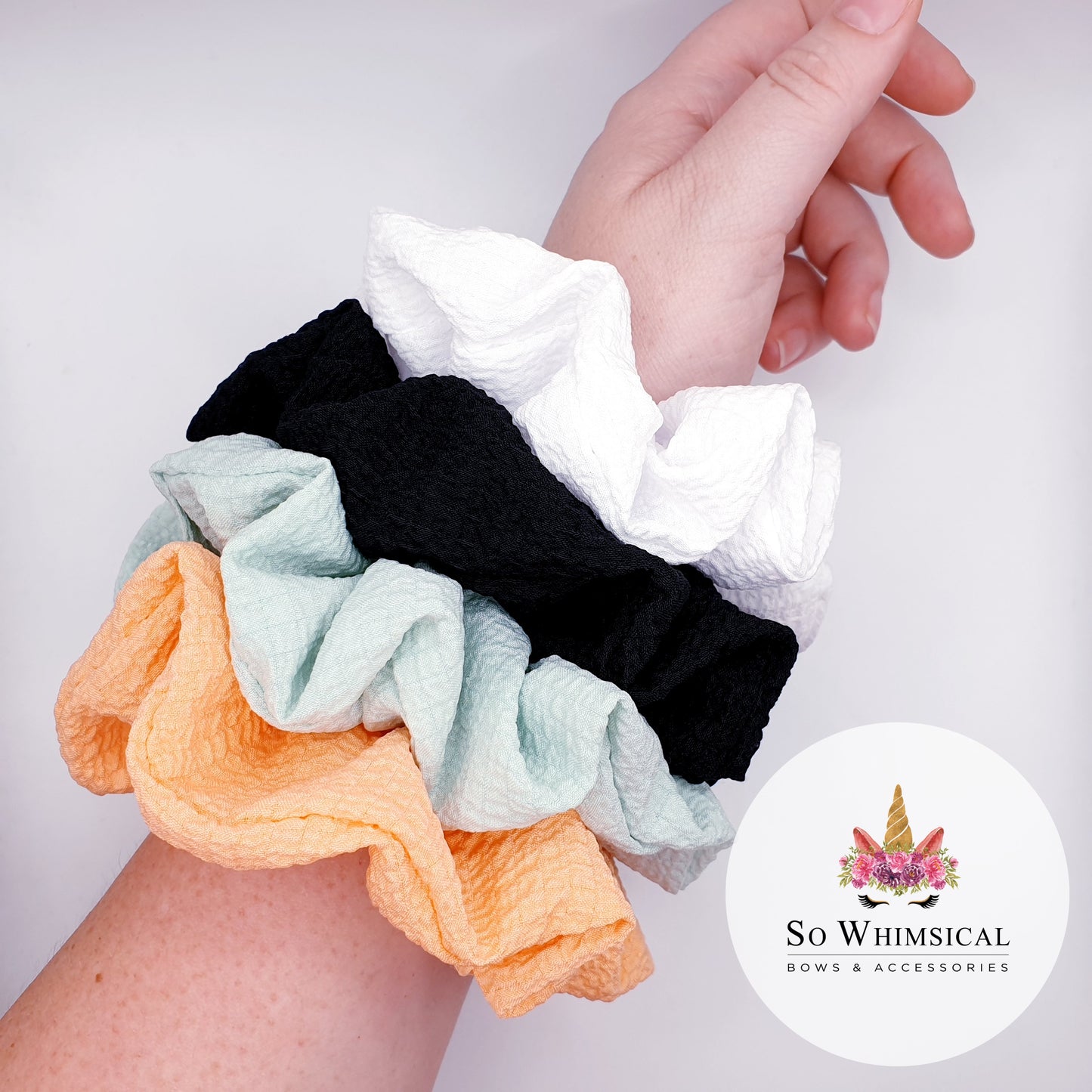 Bubble Fabric Scrunchie Bundle
