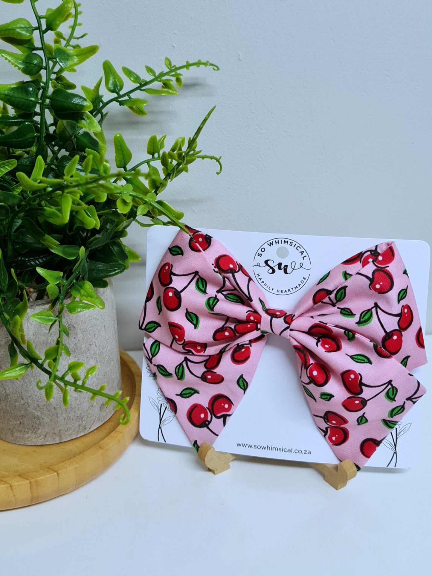 Cherry Sailors Bow