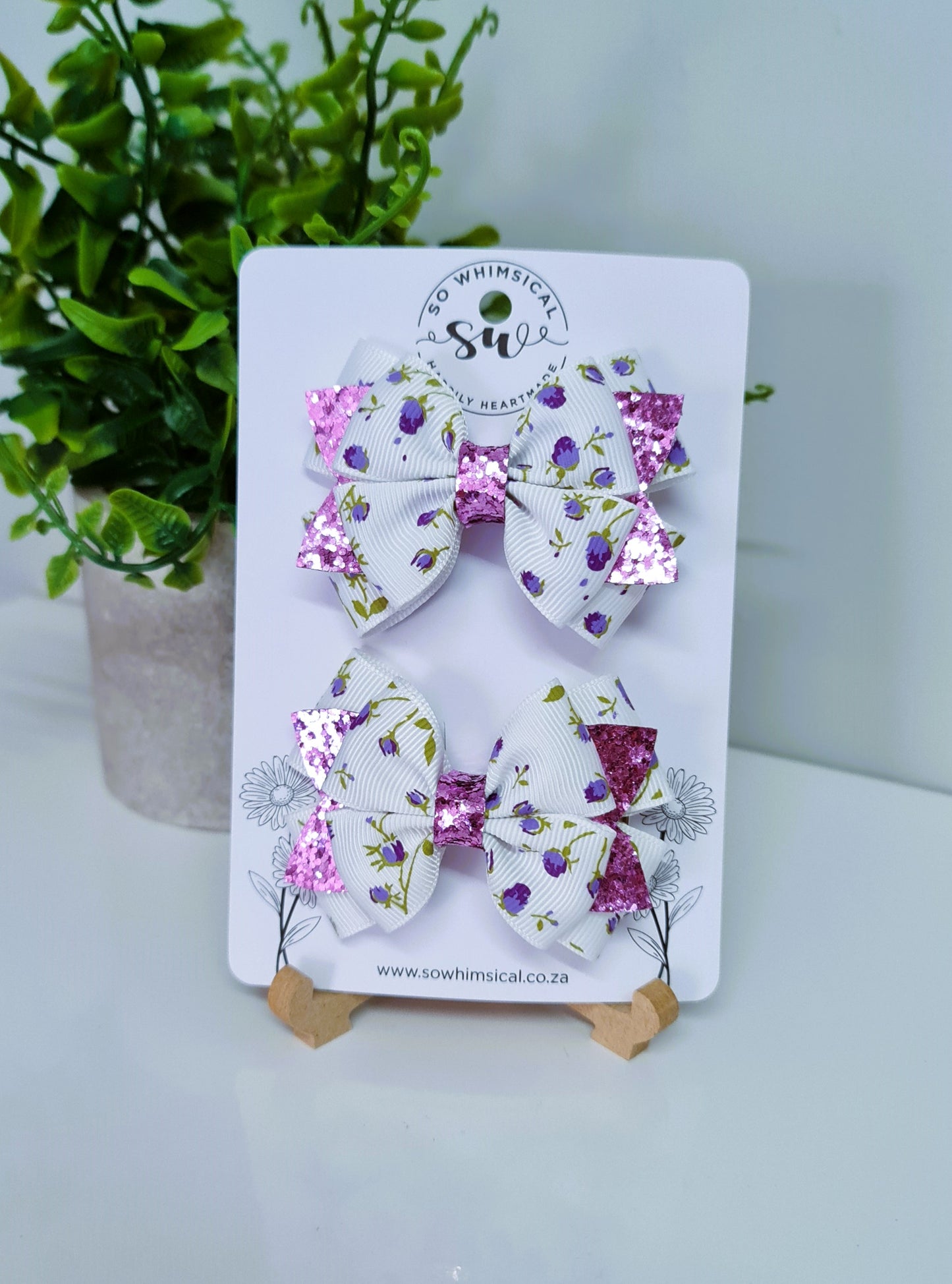 SW5242/7 - Purple Floral