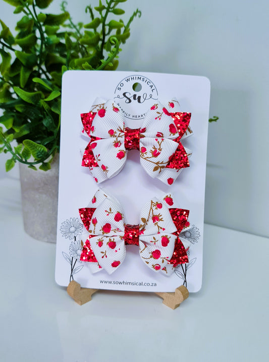 SW5242/4 - Red Floral