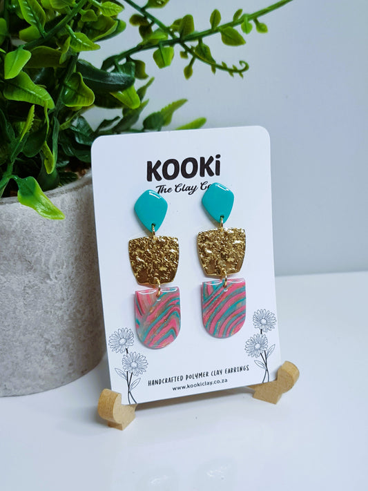 KC2027/2 - Josie Hammered in Turquoise