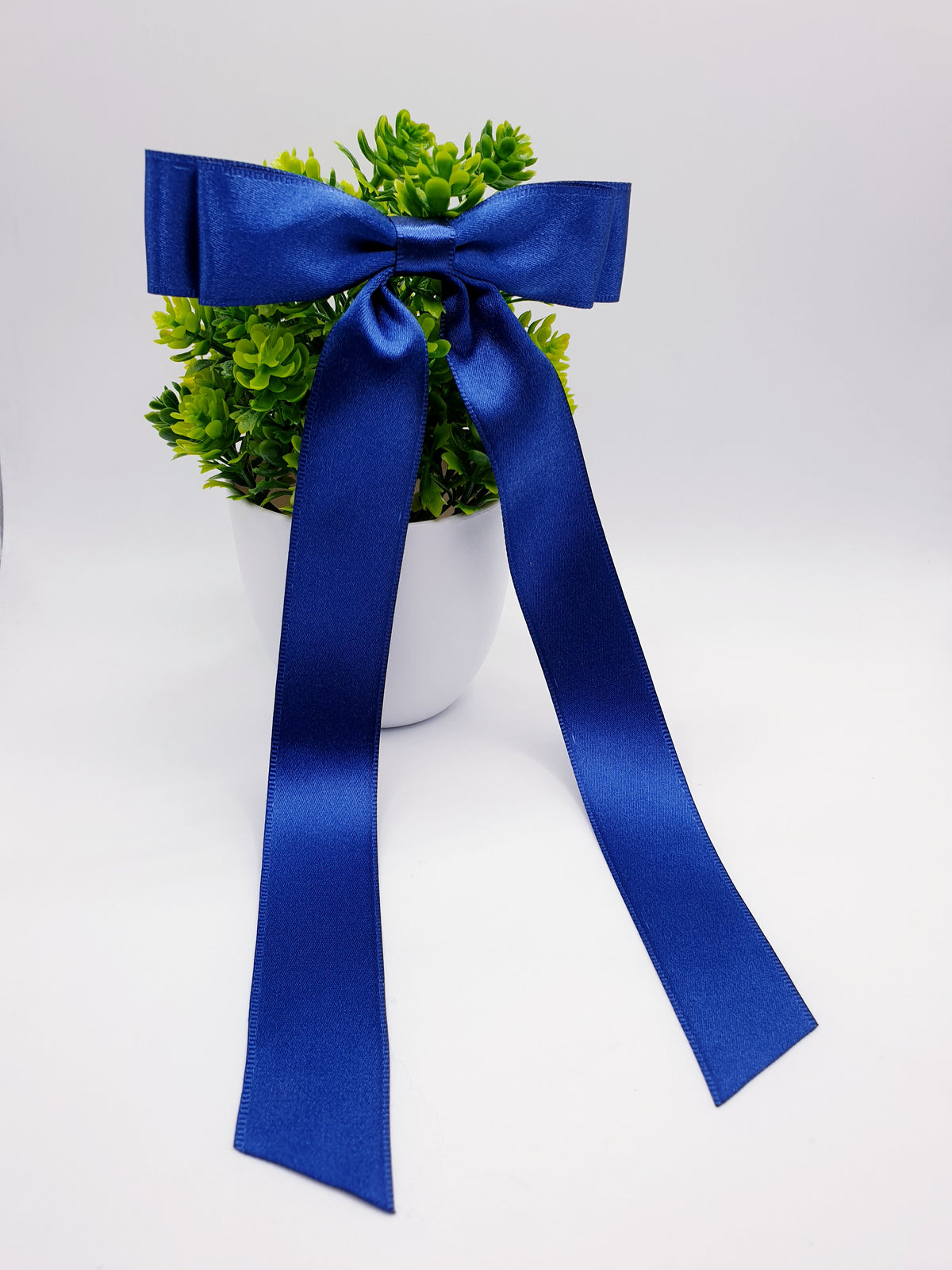 Long Tailed Ribbons SW5211 - Long Tail Ribbon Bow - Navy – So Whimsical
