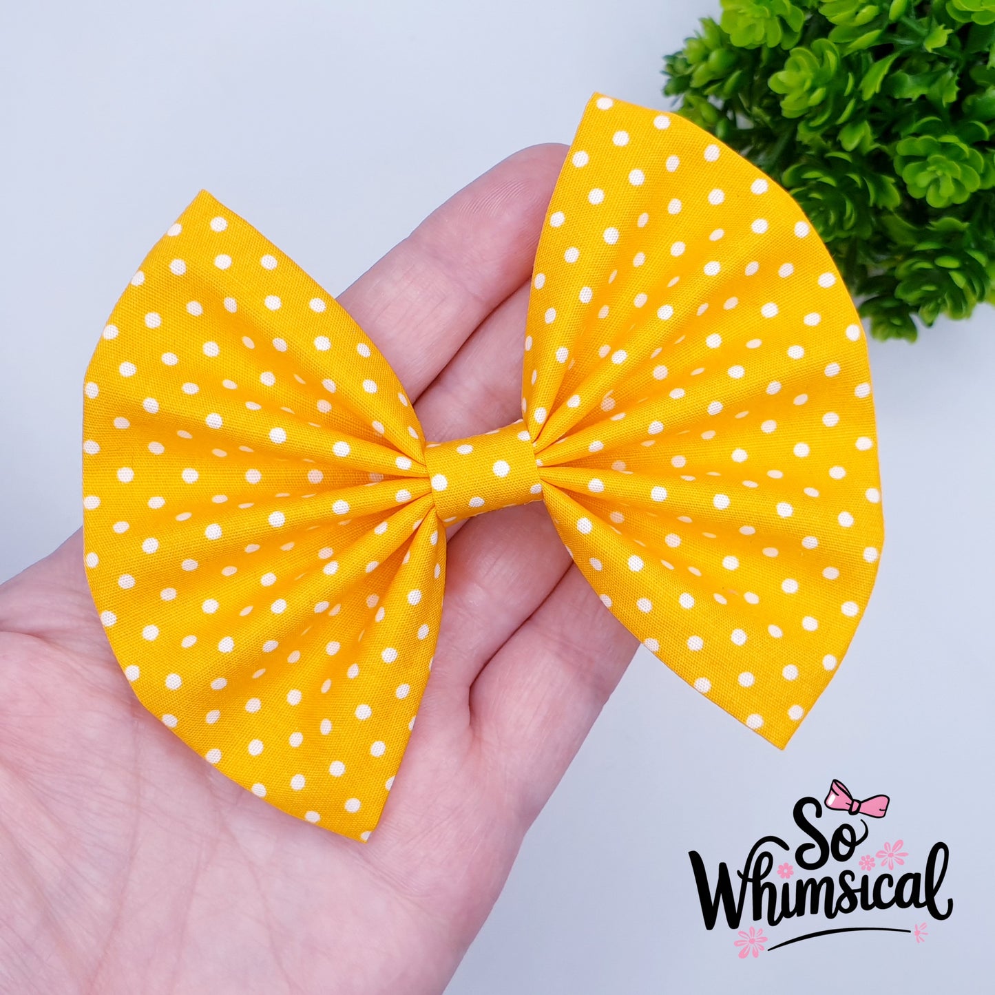 Marigold Butterfly Bows (Size Options)