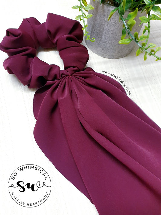 Maroon LT Scrunchie