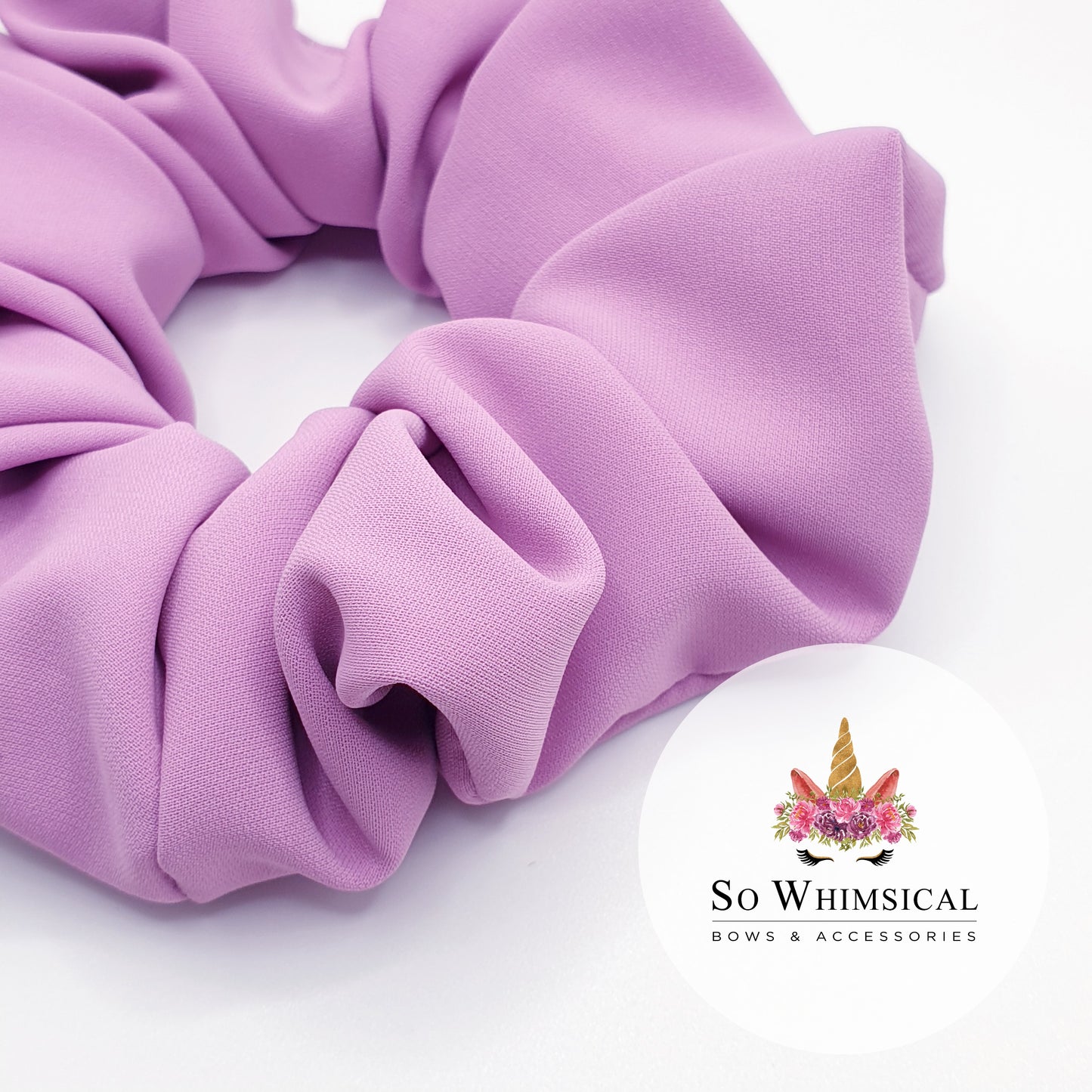 Matte Orchid Scrunchie Medium