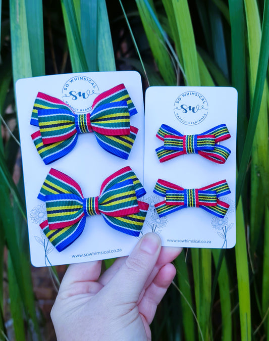 SW5353 - Proudly South African Twin Bows (Options)