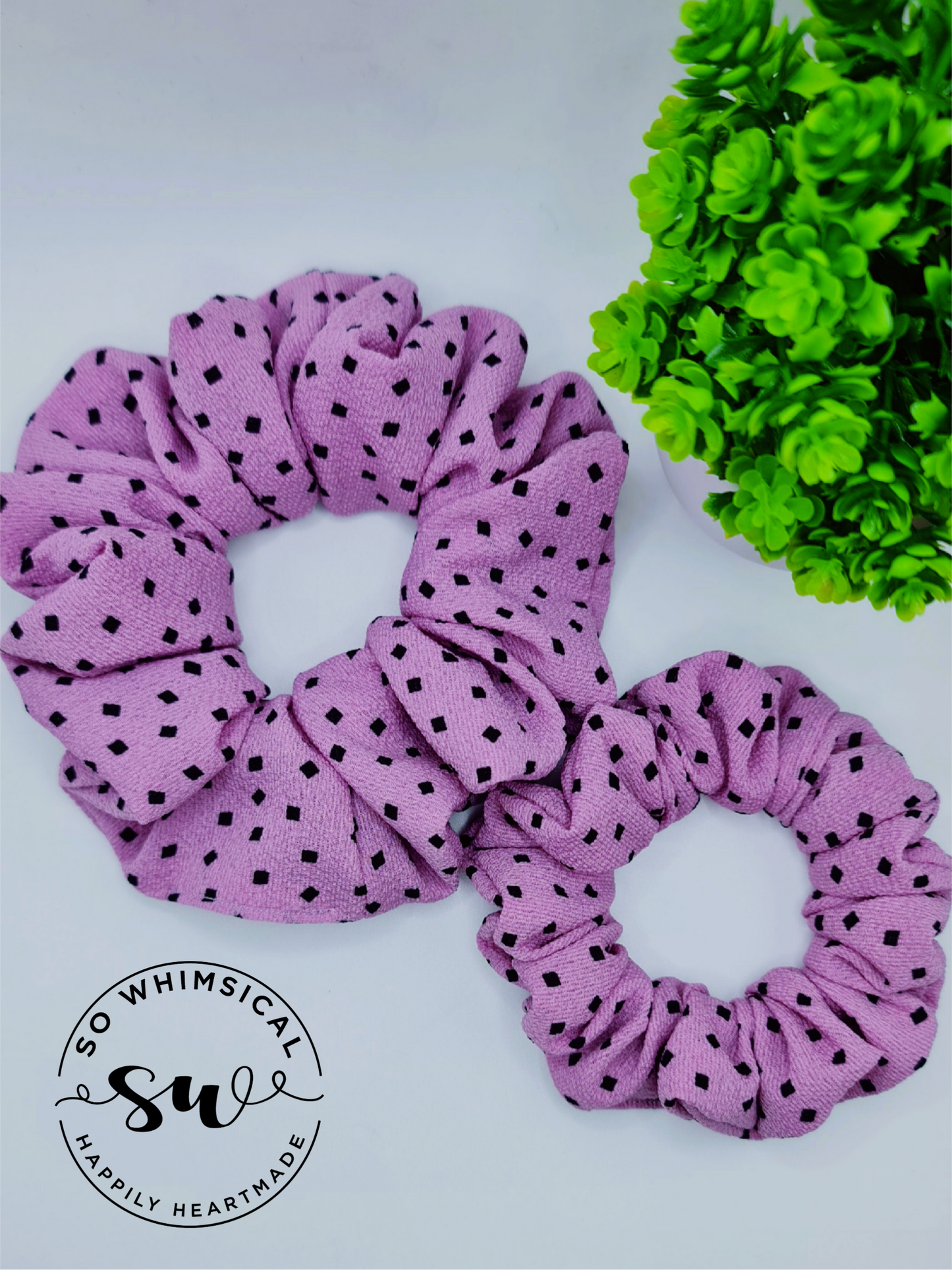 Purple Square Polkas (2 Sizes)