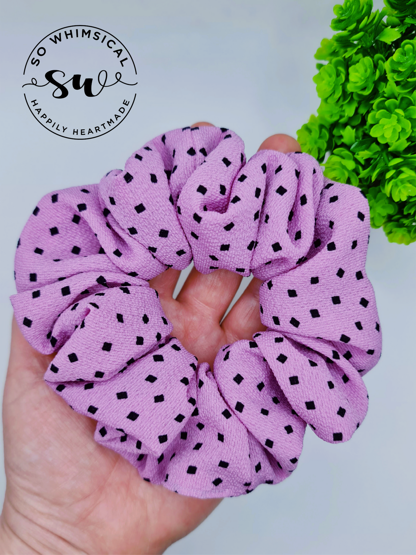 Purple Square Polkas (2 Sizes)