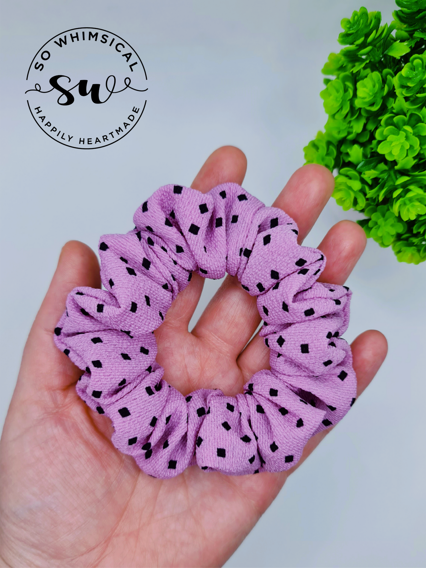 Purple Square Polkas (2 Sizes)