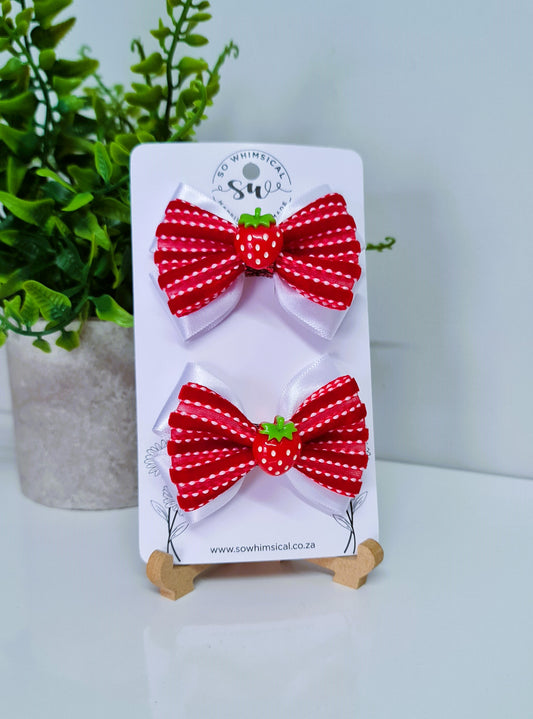 SW5083 - Strawberry Bow Set