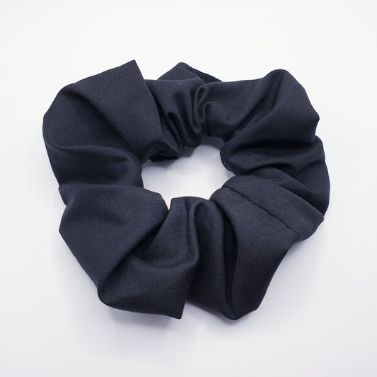 Black School Scrunchie
