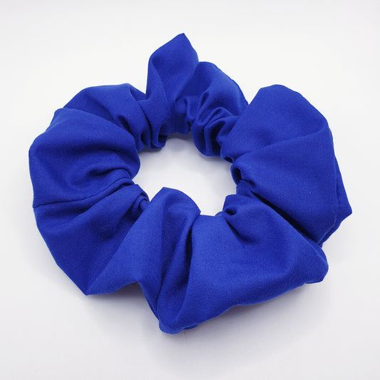 Royal Blue School Scrunchie
